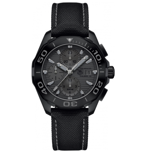 TAG Heuer Aquaracer 300M Calibre 16 43 Titanium PVD / Black Phantom / Nylon